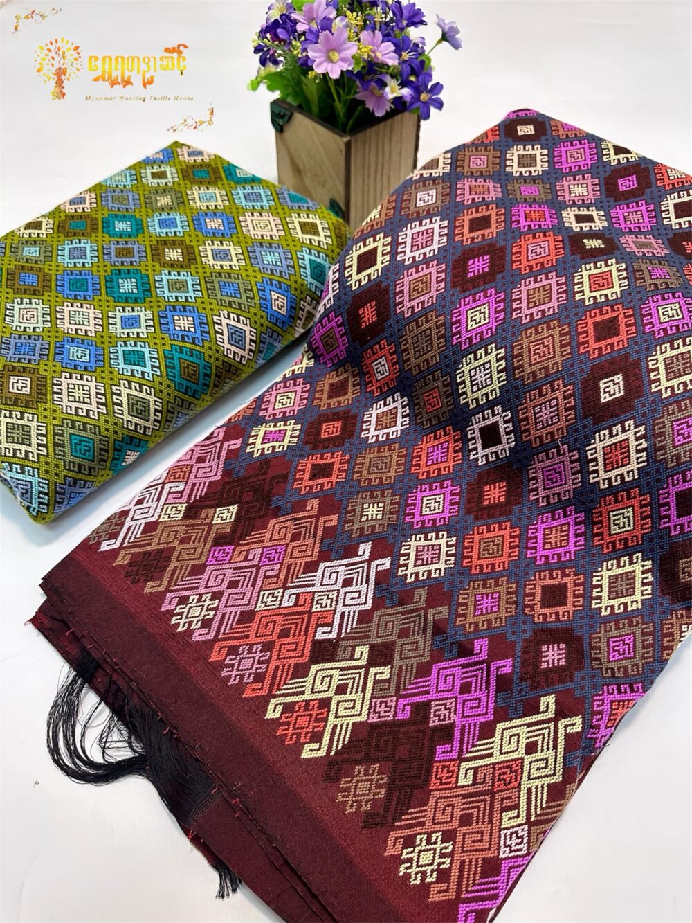 Premium Silk With Shawl - Image 3